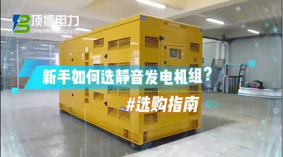 「視頻」新手如何選靜音柴油發(fā)電機(jī)組？